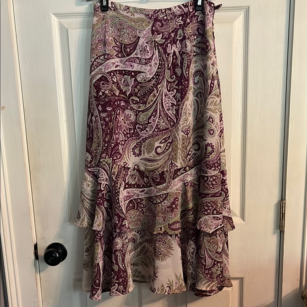 Paisley Print Women's Skirt